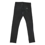 CARHARTT Mens Black Regular Skinny Denim Light W31 L31 Cotton Blend Zip Jeans