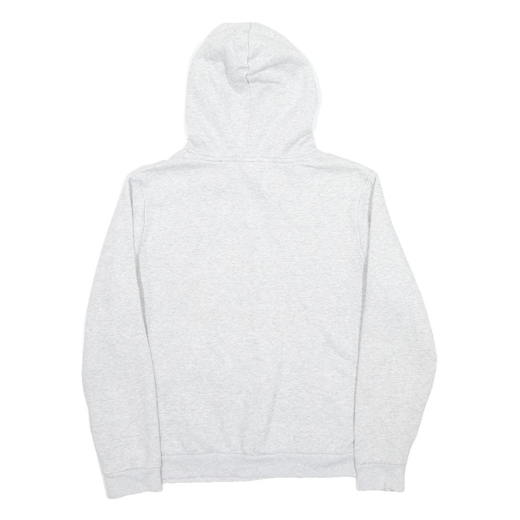 PUMA Womens Grey Hoodie L Cotton Blend Pullover Casual Sportswear
