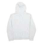 PUMA Womens Grey Hoodie L Cotton Blend Pullover Casual Sportswear