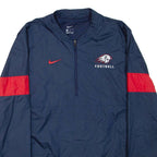 NIKE Mens Pullover Jacket Blue L