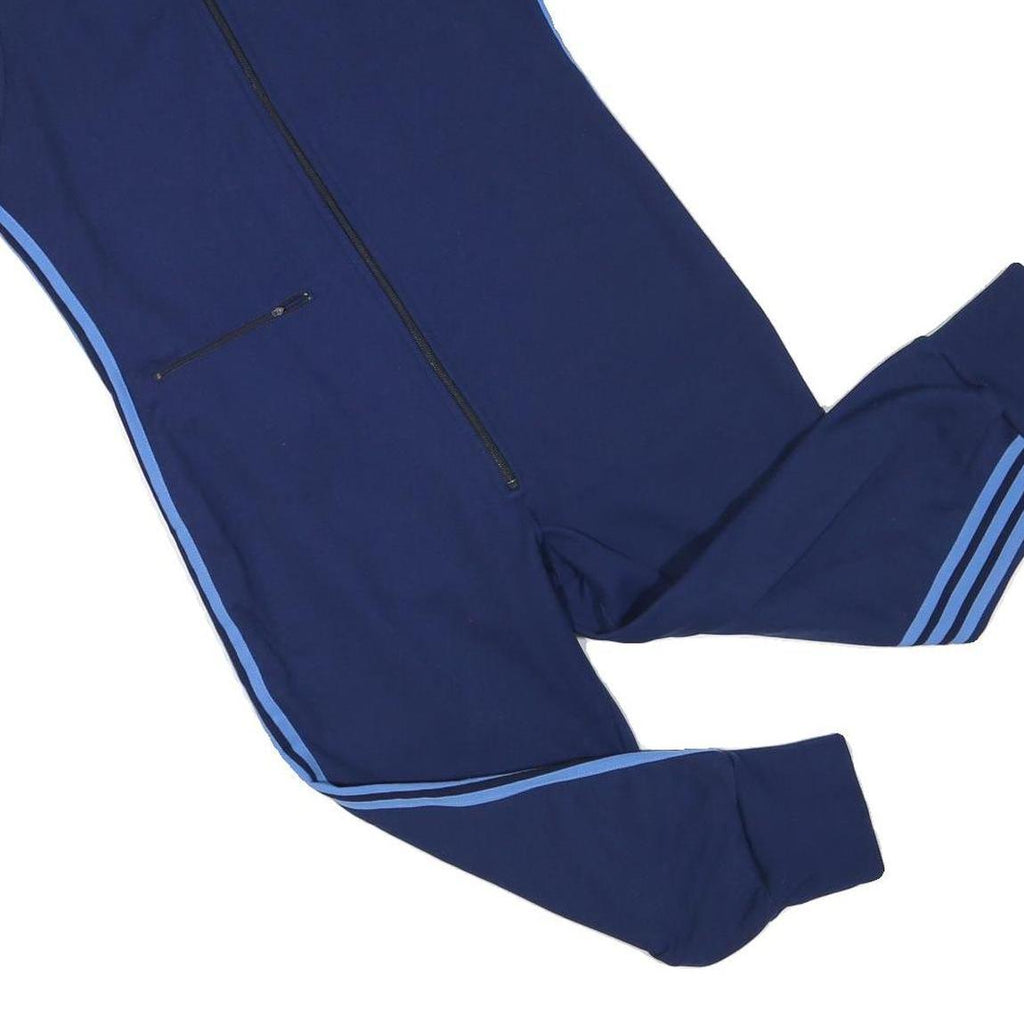 ADIDAS Womens Blue Polyester Blend Dungarees Regular Fit M W33 L20 Sportswear