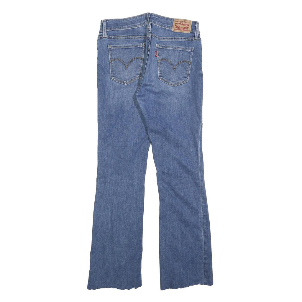 LEVI'S Womens Jeans Blue Slim Bootcut Denim Light W28 L27 Classic Style