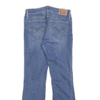 LEVI'S Womens Jeans Blue Slim Bootcut Denim Light W28 L27 Classic Style