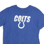 NIKE Mens Blue Colts Graphic T-Shirt M Short Sleeve Crew Neck Sportswear