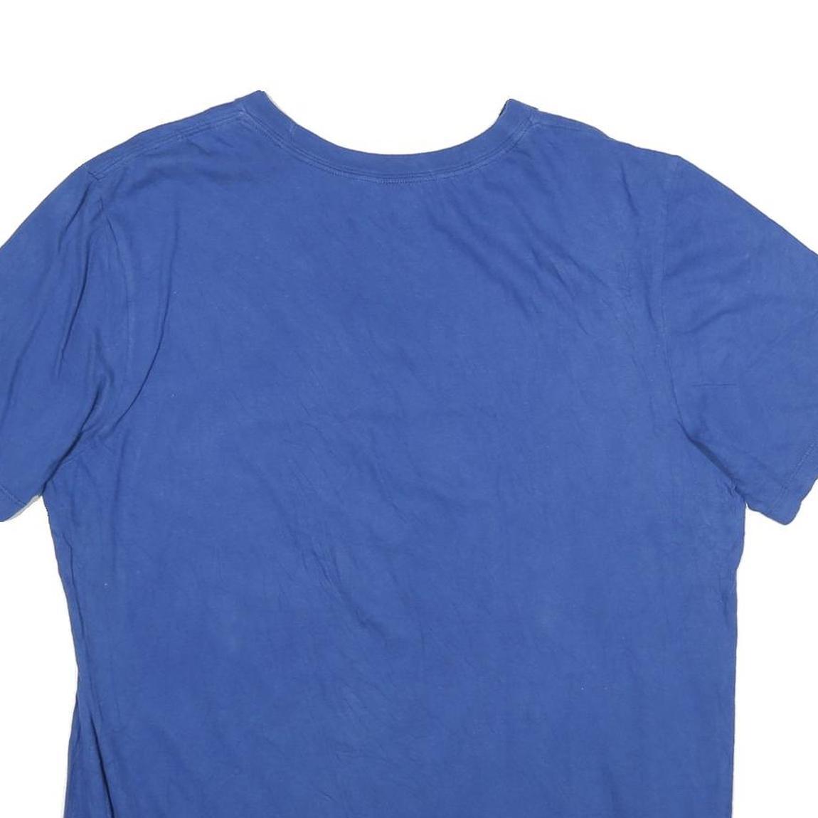 NIKE Mens Blue Colts Graphic T-Shirt M Short Sleeve Crew Neck Sportswear