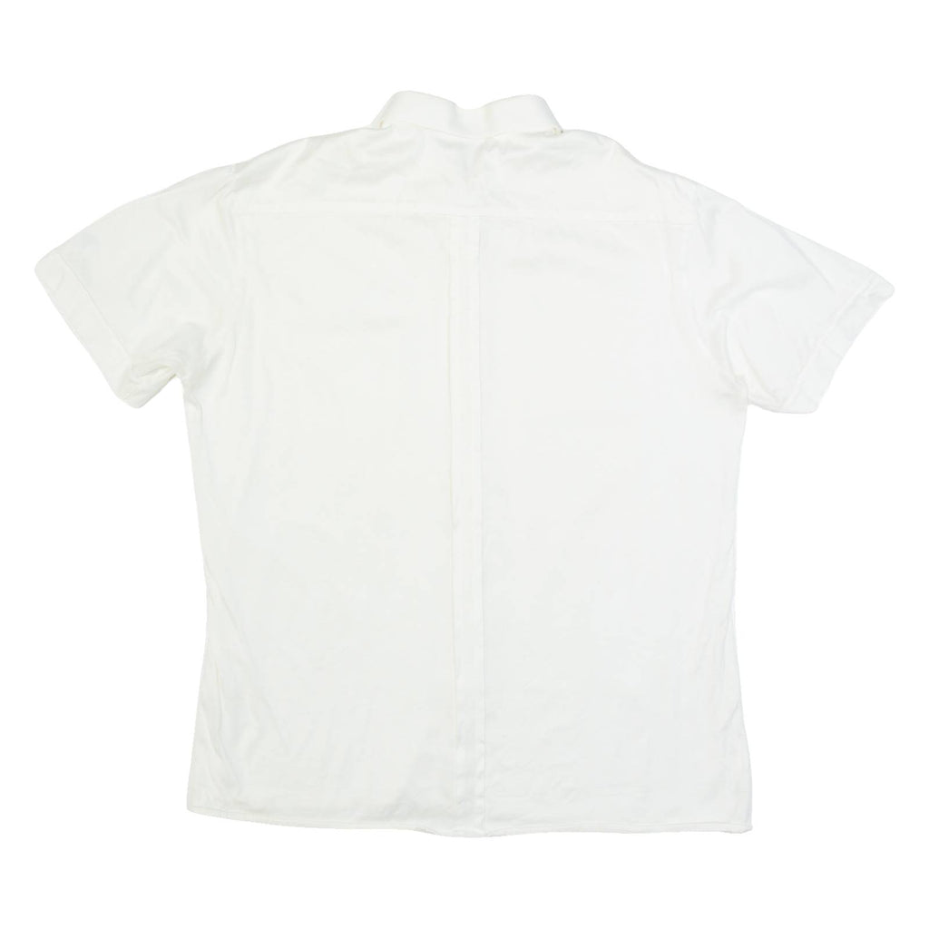RENAH CAVALLI Mens Plain Shirt White M