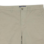 CHAPS Mens Shorts Beige Casual Plain L W36 Summer Classic Fit
