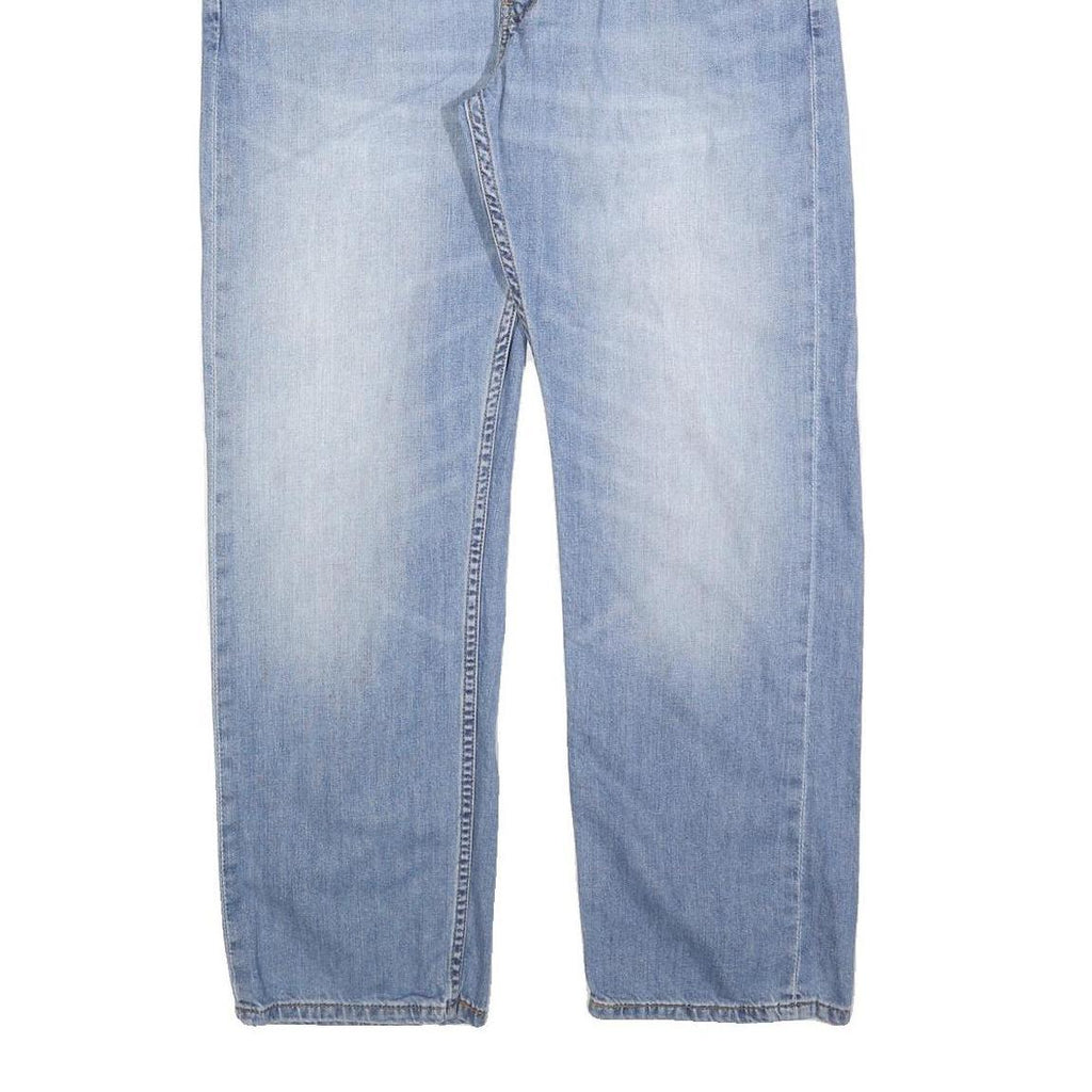 LEVI'S 505 Mens Jeans Blue Regular Straight Denim Medium W36 L30 Classic Casual