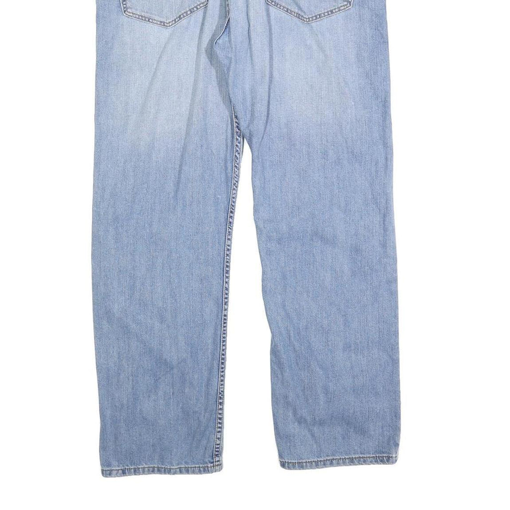 LEVI'S 505 Mens Jeans Blue Regular Straight Denim Medium W36 L30 Classic Casual