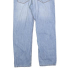 LEVI'S 505 Mens Jeans Blue Regular Straight Denim Medium W36 L30 Classic Casual