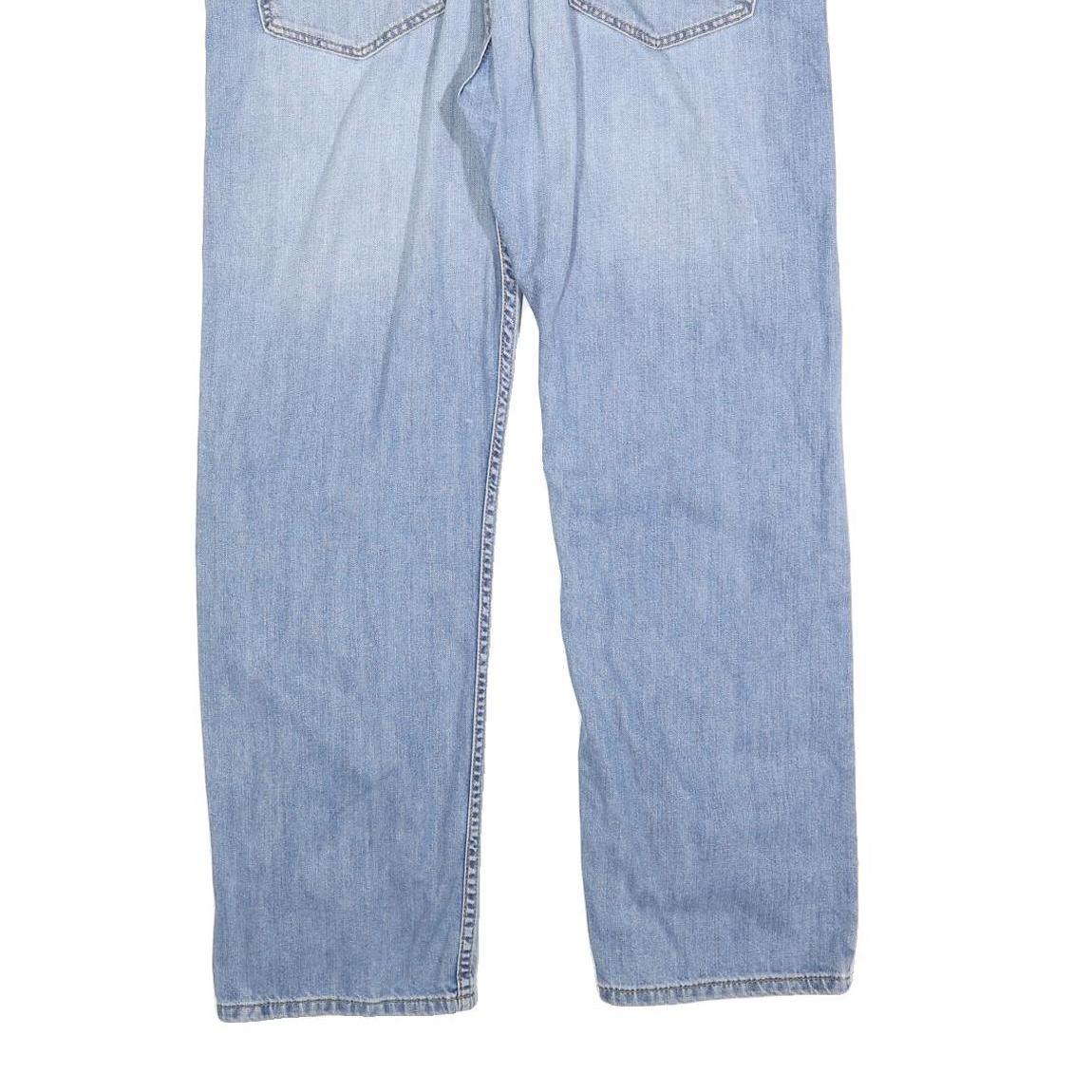 LEVI'S 505 Mens Jeans Blue Regular Straight Denim Medium W36 L30 Classic Casual