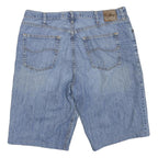 LEE Mens Denim Blue Casual Shorts Relaxed L W36 Cotton Blend Comfortable