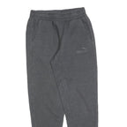PUMA Mens Joggers Grey Slim Tapered S W26 L28 Cotton Blend Sports Casual
