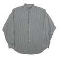 RALPH LAUREN Mens Green Check Shirt 2XL Long Sleeve Button-Down Collar Cotton