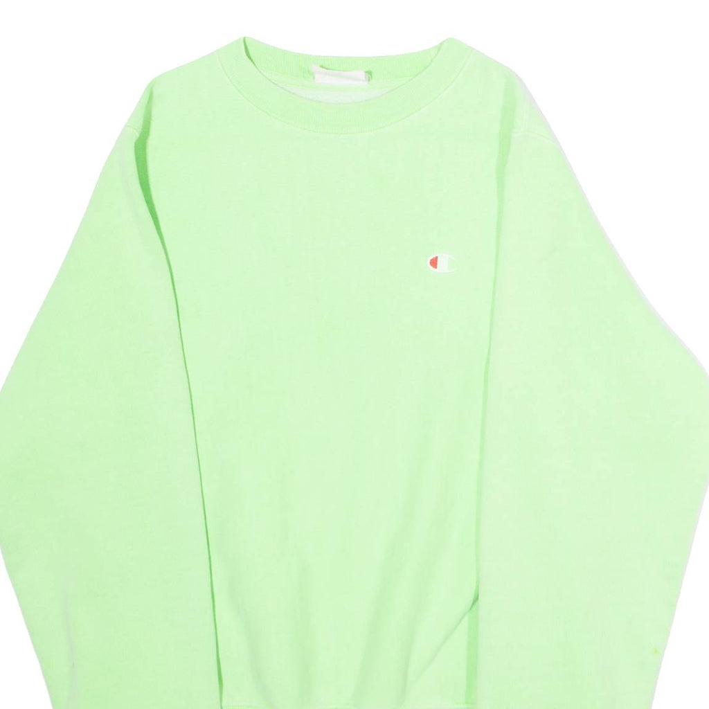 CHAMPION REVERSE WEAVE Mens Sweatshirt Green Crew Neck XS
