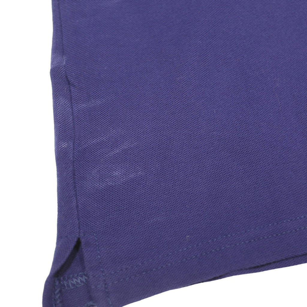 UMBRO Womens Blue Short Sleeve Plain Polo Shirt M Cotton Sport Casual