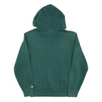 CHAMPION Mens Green Hoodie S Cotton Blend Pullover Logo Hooded Sweatshirt