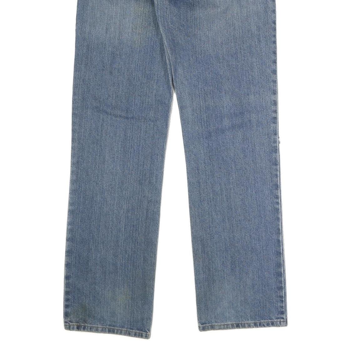 CARHARTT Mens Jeans Blue Regular Straight Denim Medium W34 L34 Button Cotton