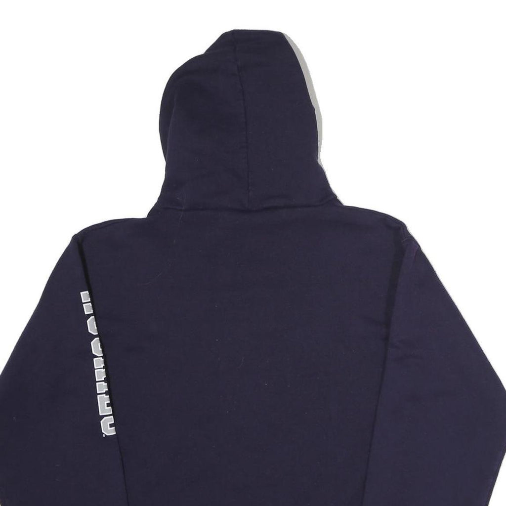 CHAMPION Mens Navy Washington Huskies Pullover Hoodie XL Cotton Blend