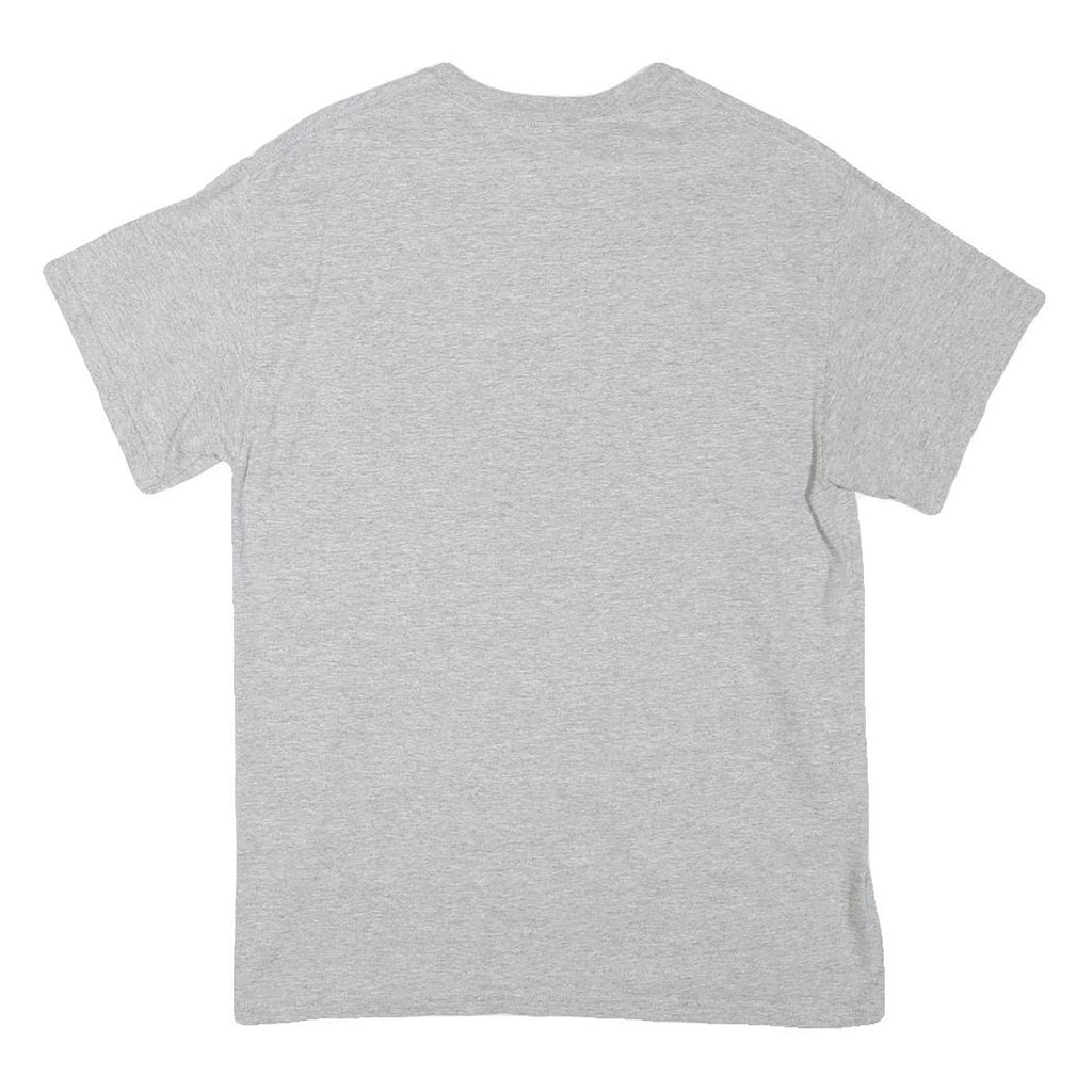 GILDAN Mens Grey Gvsu Lakers Basketball Graphic T-Shirt M Short Sleeve Crew Neck