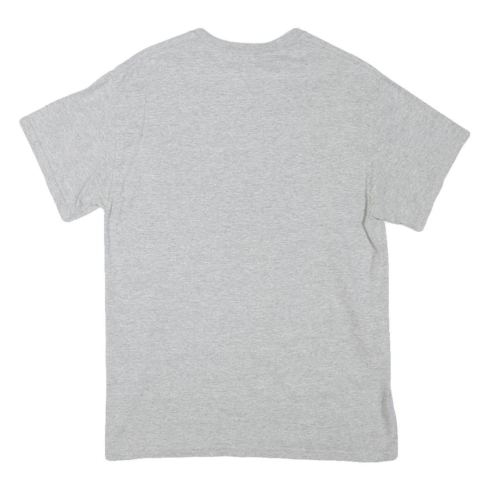 GILDAN Mens Grey Gvsu Lakers Basketball Graphic T-Shirt M Short Sleeve Crew Neck
