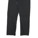 LEVI'S 521 02 Mens Jeans Black Regular Straight Denim Medium W31 L30 Classic Fit