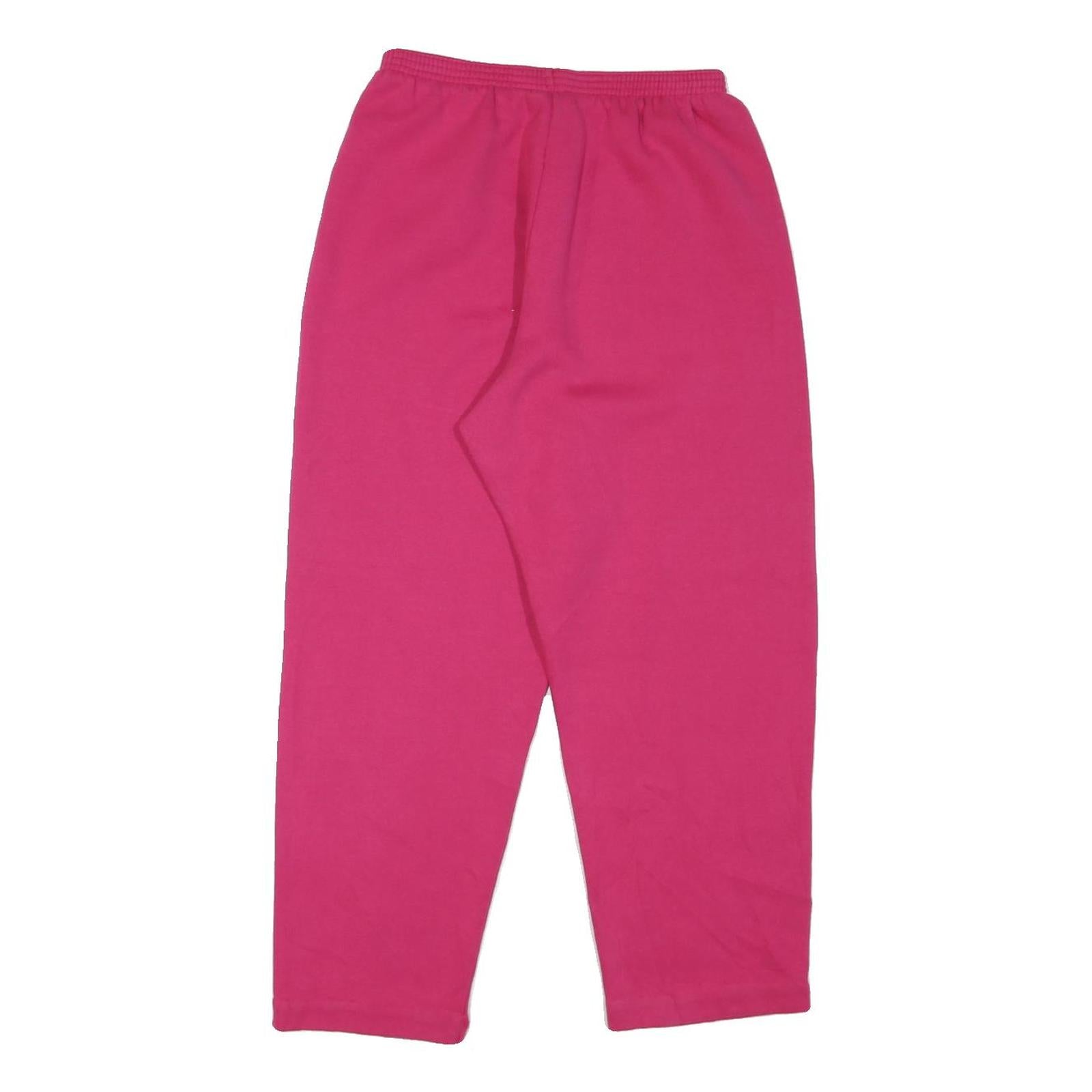 LEE Womens Joggers Pink Slim Tapered M W28 L26 Comfort Casual Cotton