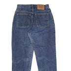 LEVI'S 550 Straight Womens Jeans Blue Denim Regular Fit Cotton W30 L30 Zip