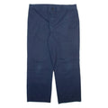 DICKIES Mens Trousers Blue Regular Straight W40 L30
