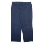 DICKIES Mens Trousers Blue Regular Straight W40 L30