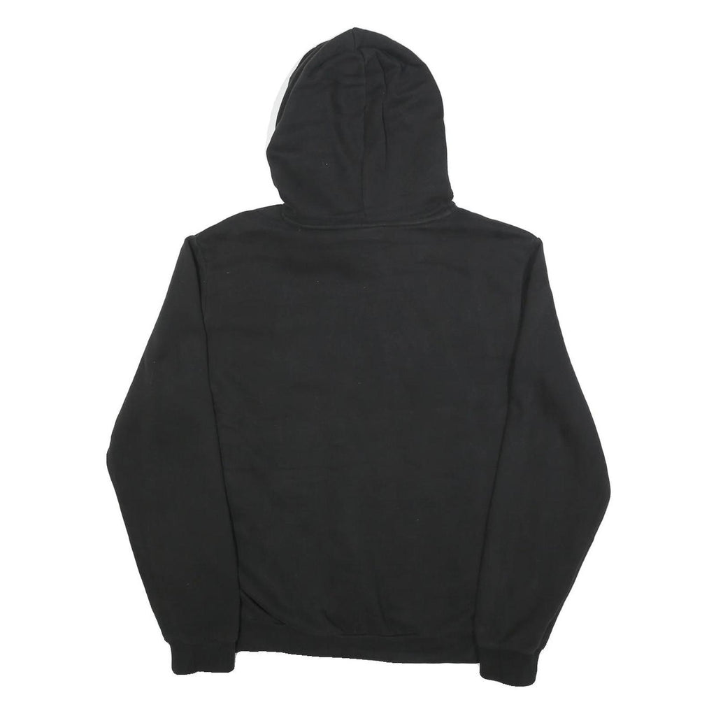 PUMA Mens Black Hoodie M Cotton Blend Pullover Casual Sportswear