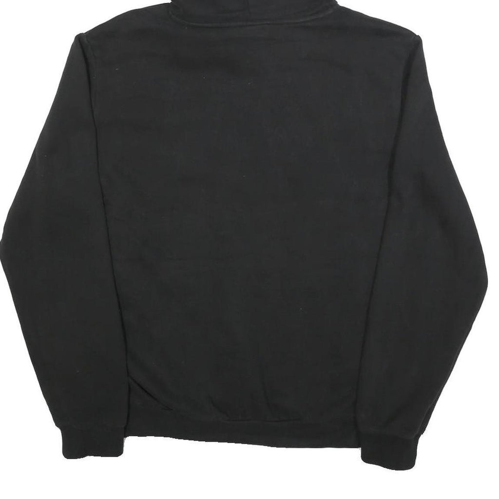 PUMA Mens Black Hoodie M Cotton Blend Pullover Casual Sportswear