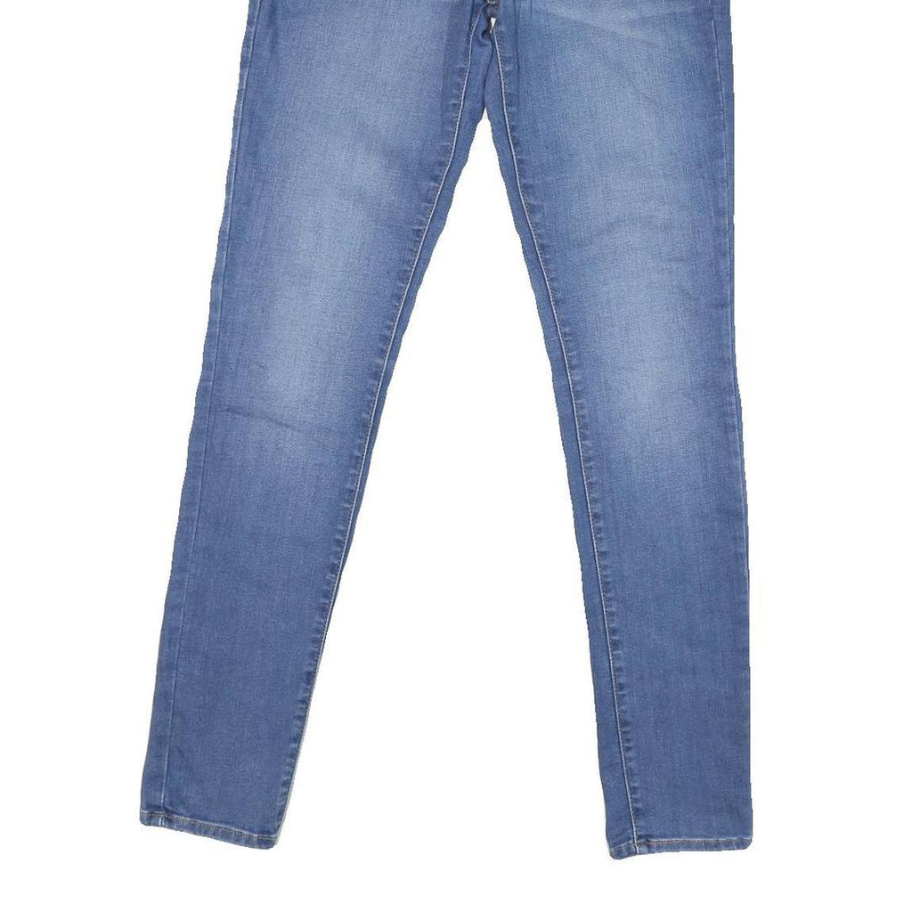 LEVI'S Womens Jeans Blue Slim Skinny Denim Light W28 L31 Stretch Zip