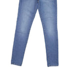 LEVI'S Womens Jeans Blue Slim Skinny Denim Light W28 L31 Stretch Zip