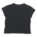 DKNY Womens Black XS Short Sleeve Crew Neck Graphic T-Shirt Sport Logo
