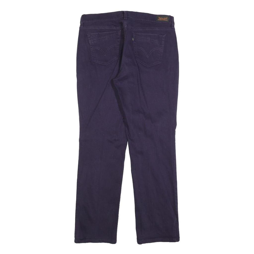 LEVI'S 505 Womens Jeans Blue Regular Straight Denim Medium W32 L32 Classic Fit