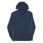 ELLESSE Mens Navy Blue Hoodie S Cotton Blend Casual Pullover Sweatshirt