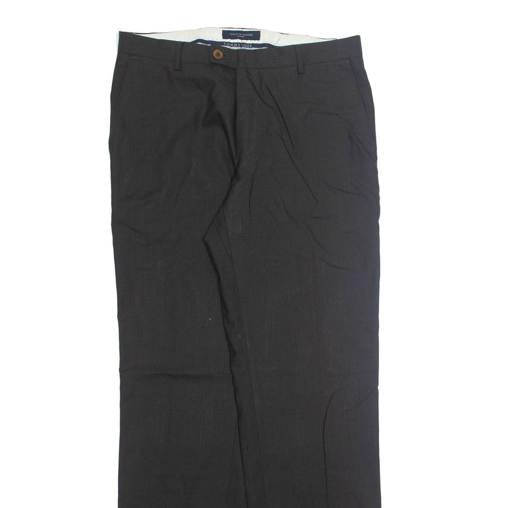 TOMMY HILFIGER Chino Workwear Mens Trousers Brown Regular Straight W32 L32