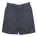 DICKIES Mens Shorts Black Loose Fit XL W40 Workwear Cotton Blend