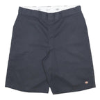 DICKIES Mens Shorts Black Loose Fit XL W40 Workwear Cotton Blend