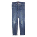 DICKIES Womens Blue Slim Skinny Denim Cotton Blend W32 L32 Casual Jeans