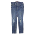 DICKIES Womens Blue Slim Skinny Denim Cotton Blend W32 L32 Casual Jeans