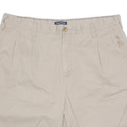 NAUTICA Mens Chino Shorts Grey XL W38
