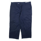 DICKIES Mens Trousers Blue Regular Straight W40 L24