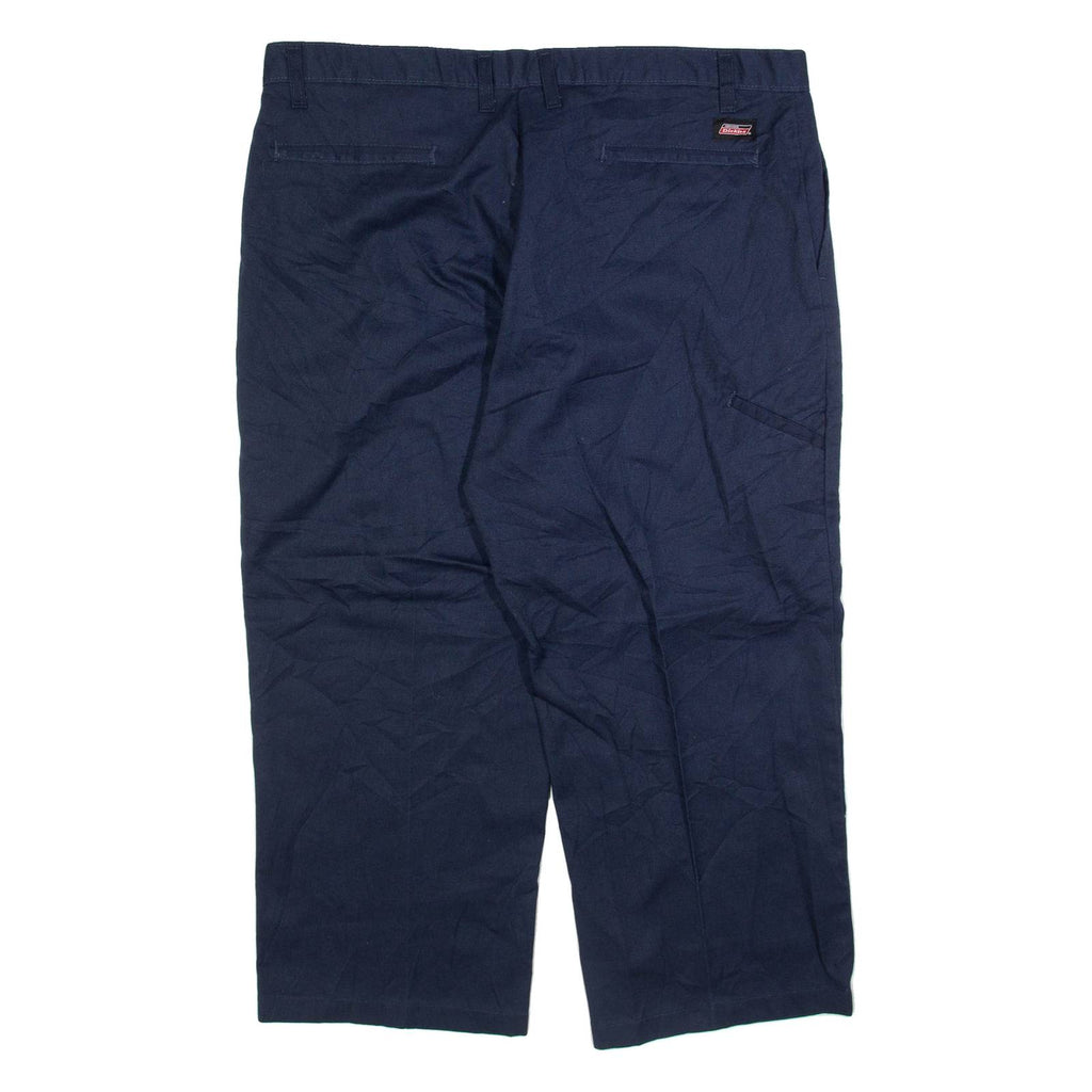 DICKIES Mens Trousers Blue Regular Straight W40 L24