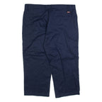DICKIES Mens Trousers Blue Regular Straight W40 L24