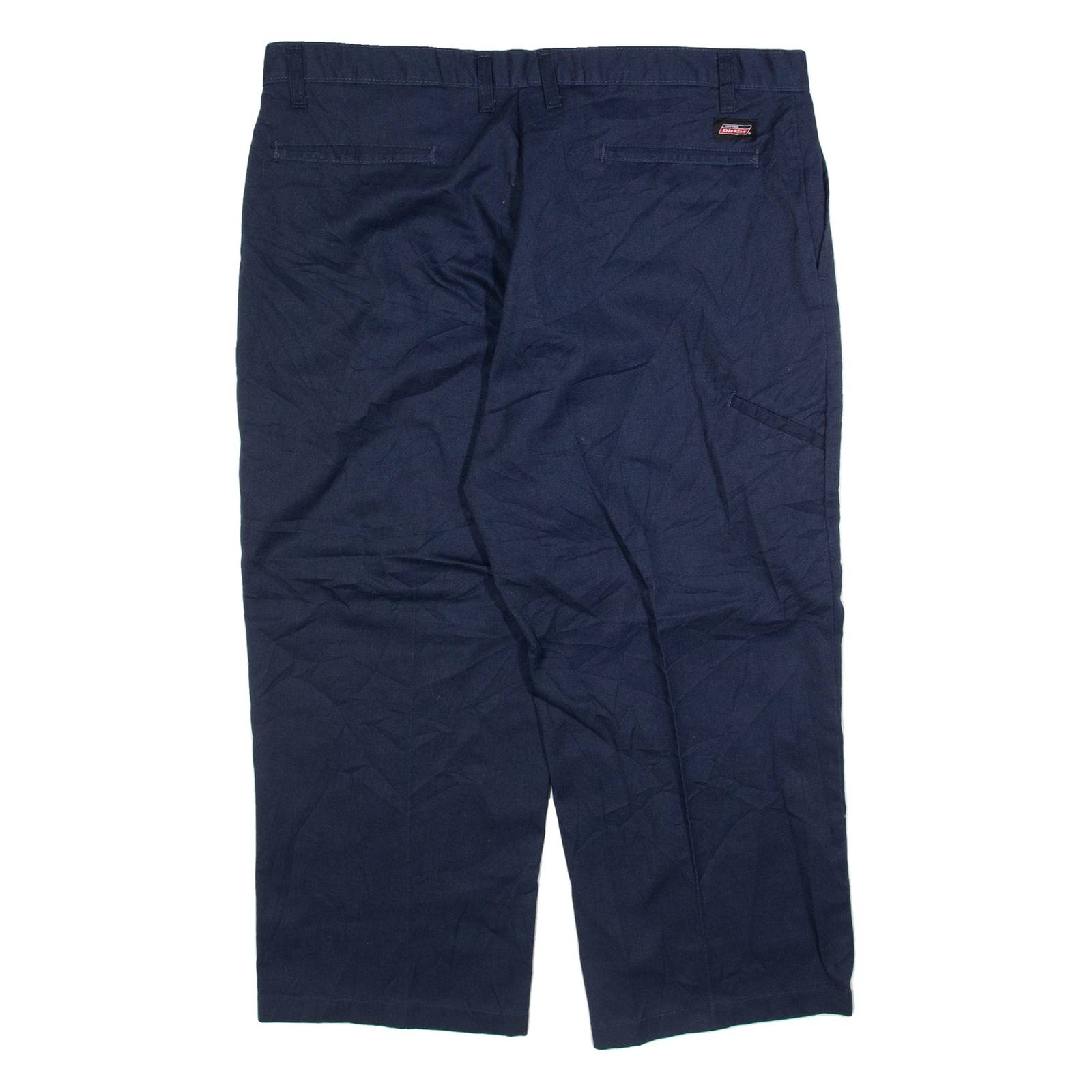 DICKIES Mens Trousers Blue Regular Straight W40 L24