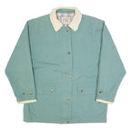 EASY WEAR Womens Chore Jacket Blue M