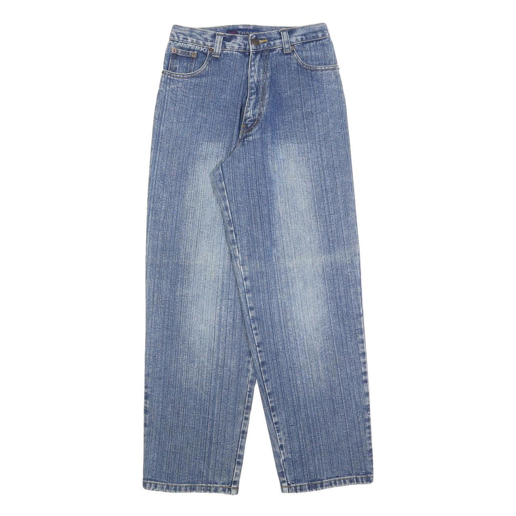 GOTHAM Womens Jeans Blue Relaxed Straight Denim Medium W26 L30 Relaxed Fit