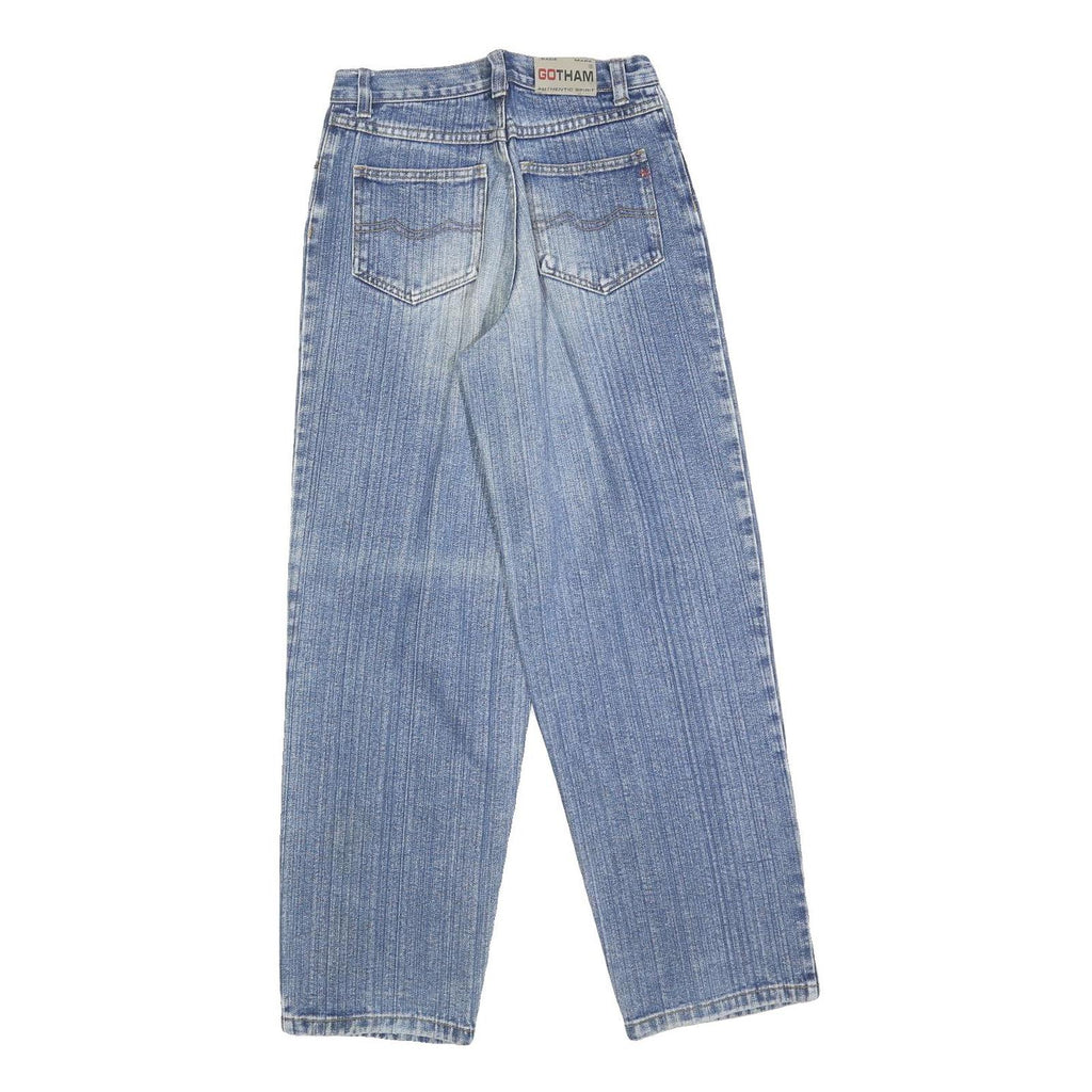GOTHAM Womens Jeans Blue Relaxed Straight Denim Medium W26 L30 Relaxed Fit